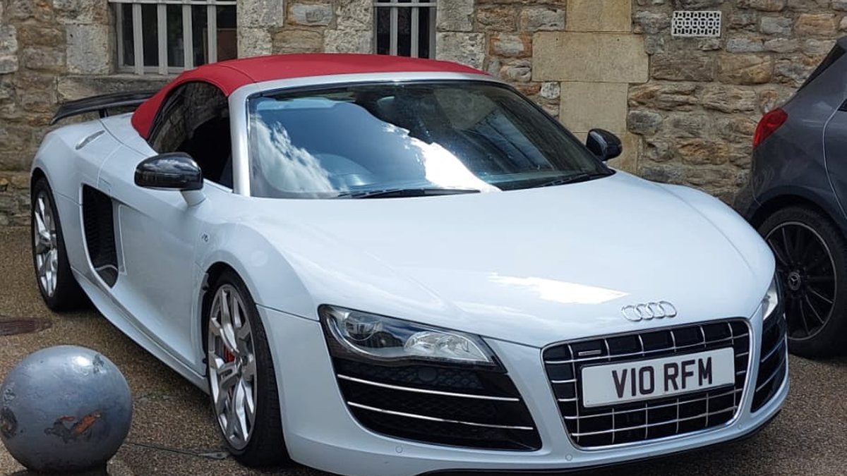 2012 Audi R8 Spyder White Automatic, 6 speed Right Hand Drive in ...