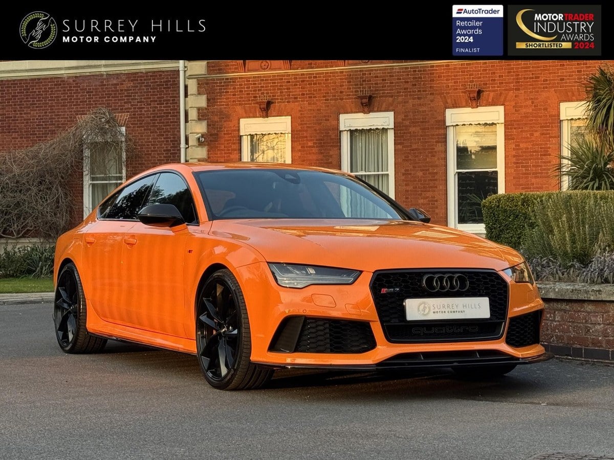 Rare Rs7 Color 2017 Audi RS7 Orange Right Hand Drive in United Kingdom - For Sale ...