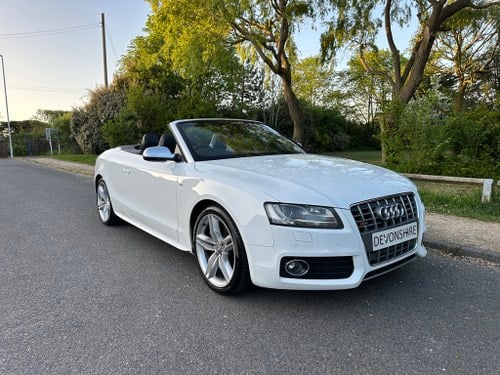 2011 Audi S5 3.0T V6 Petrol Convertible ONLY 34000 MILES FROM NEW VERKAUFT