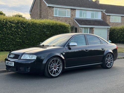 2003 AUDI RS6 4.2 V8 BITURBO AUTO SALOON EBONY BLACK PEARL EFFECT For Sale