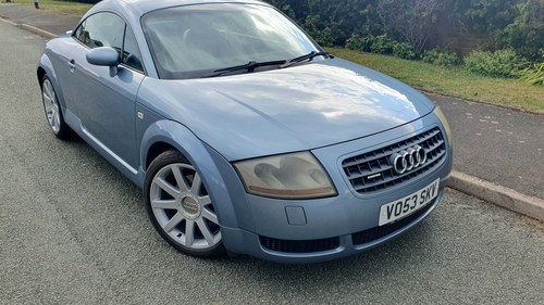 2003 Audi TT 225. Low mileage. FSH. Rare Colour. 4 owners