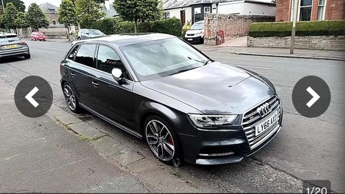 2016 AUDI S3 2.0 TFSI Sportback S Tronic quattro Euro 6 (s/s For Sale