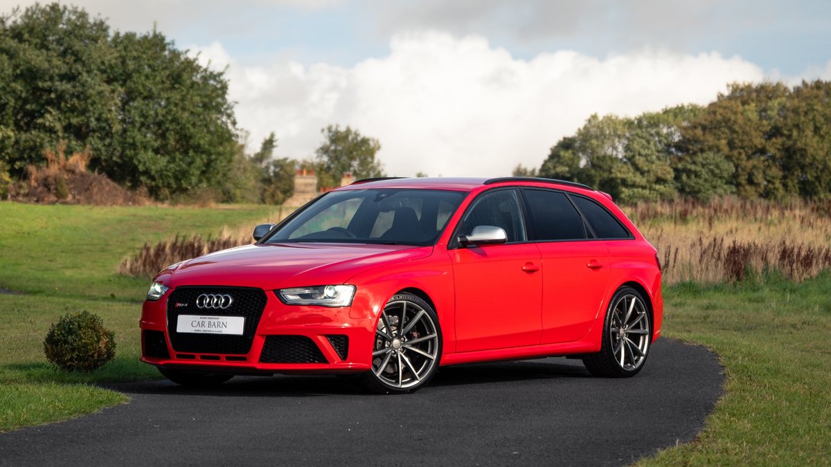Audi R4 2014 2014 Audi RS4 Red Automatic, 6 speed Right Hand Drive in United Kingdom ...