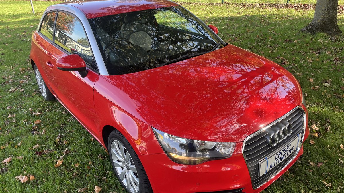 2013 Audi A1 Red Automatic, 7+ speed Right Hand Drive in Rotherham ...