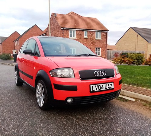 2004 Audi A2 1.6 FSi SE Colour Storm - Misano red