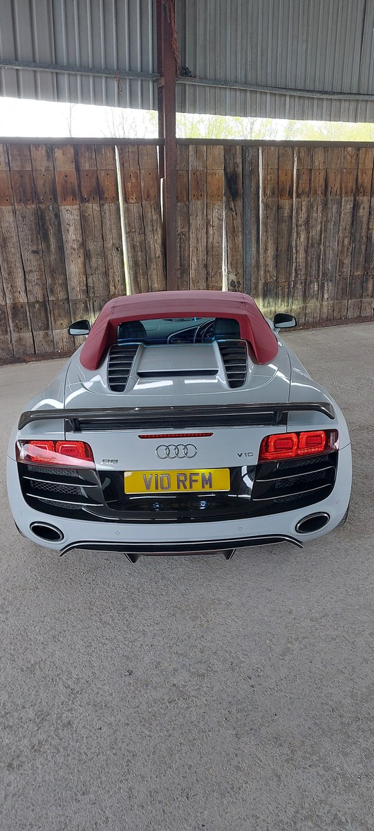 2012 Audi R8 Spyder White Automatic, 6 speed Right Hand Drive in ...