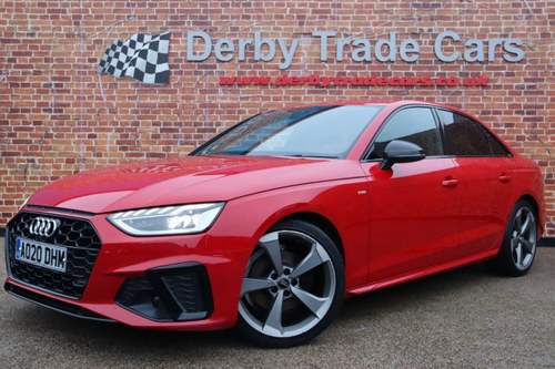 2020 AUDI A4 2.0 TFSI 40 Black Edition Saloon 4dr Petrol S T For Sale