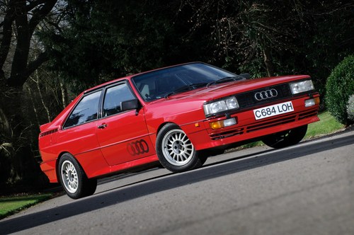 1985 Audi ur quattro Turbo, for Self Drive hire A noleggio