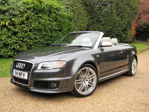 2006 Audi RS4 Quattro Cabriolet With Only 22,000 Miles From New For Sale (picture 1 of 12)