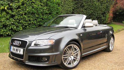 Audi RS4 Quattro Cabriolet With Only 22,000 Miles From New