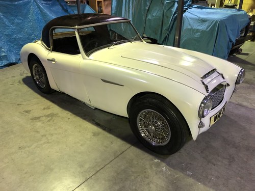 Austin healey 100-6 1957. uk rhd. 2 owners .with hardtop For Sale