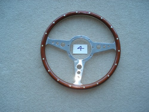 1960 Mota-Lita wood rim steering wheel for Sprite or Midget SOLD