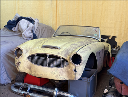 1958 Austin Healey 100/6 2-Seater Project, UK RHD, New Tub inc! VERKAUFT