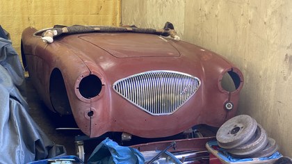 Austin Healey 100 UK RHD project for restoration, very solid