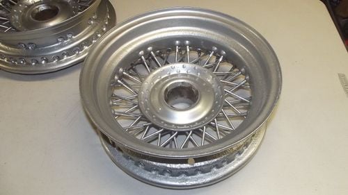 Picture of AUSTIN HEALEY FROGEYE MIDGET WIRE WHEELS 13" - OFFERS - For Sale