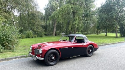 1959 Austin Healey 100-6 3000 Overdrive central shift
