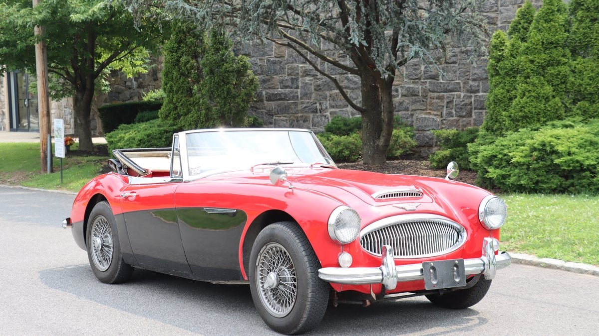 Austin Rot 1965 Austin-Healey 3000 Rot Linkslenker in Vereinigte Staaten von ...