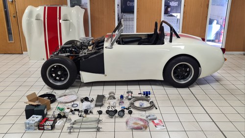 Austin Healey Frogeye Sprite race Mazda Rotary 12a project SOLD