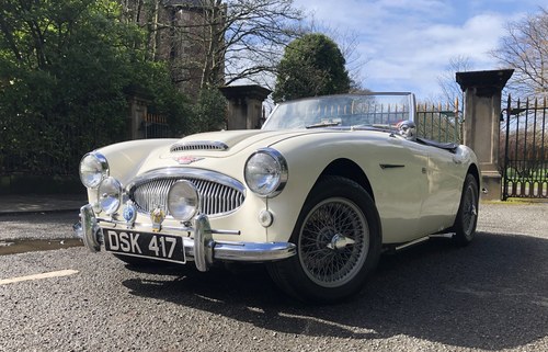 1962 AUSTIN HEALEY 3000. TRI CARB Te koop