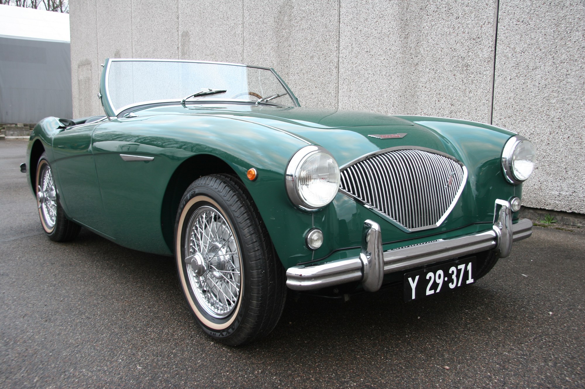 1956 Austin-Healey 100-4 BN2 Concour, Mille Miglia Eligible, foto 3