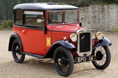 1934 Austin 7 RP Box Saloon. Superb Fully Restored Example SOLD