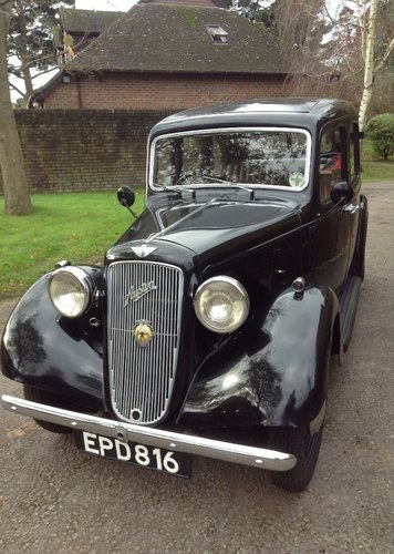 1936 Complete Running Austin 10 in kit form! SOLD