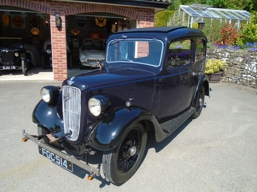 1938 Austin Seven Ruby de-Luxe Mark II  SOLD