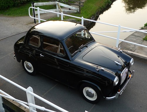 AUSTIN A30 - 1957 BLACK/BROWN - WITH A35 ENGINE ! For Sale