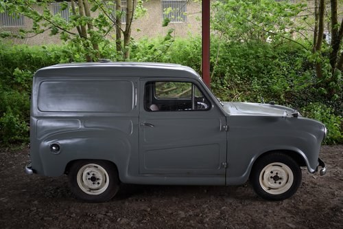 1960 AUSTIN A35 VAN - SCALLOPED DOORS, SOUND EXAMPLE. For Sale