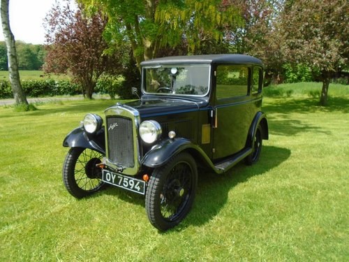 1934 Austin 7 RP Box Saloon VENDIDO