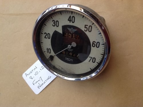 Austin 8,10,12 speedometer  4" For Sale