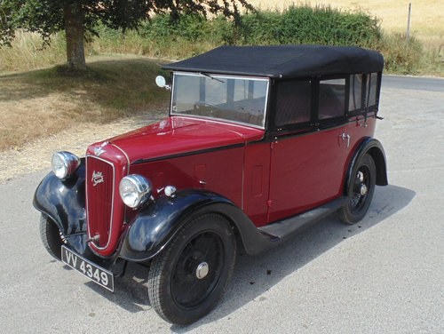 1935 Austin Seven AAK Tourer SÅLD