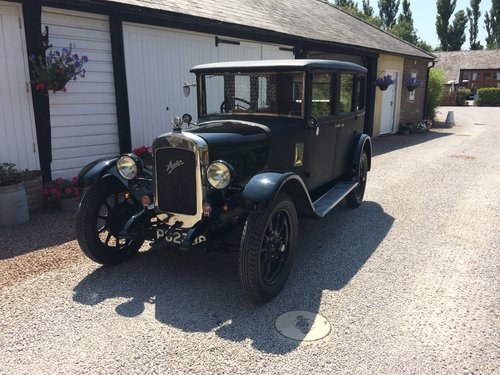 1929 Austin 12/4 Heavy Fabric Bodied Saloon Black SOLD