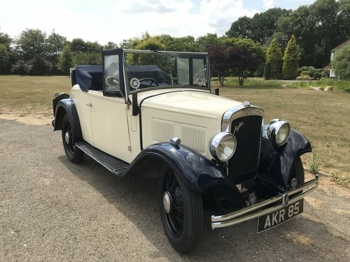 1934 Austin 10 two seater with Dickey Seat SOLD