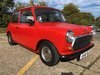 1984 Austin Mini City e. Only 51k & 2 owners. Cinnabar Red. In vendita