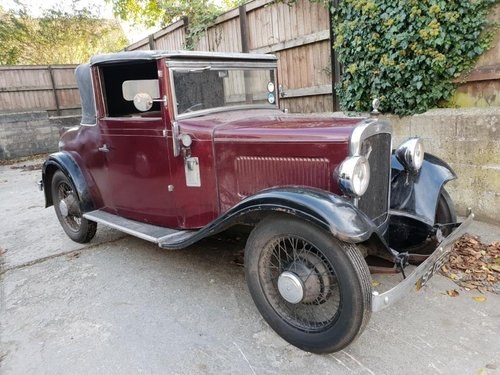 **DEC AUCTION** Austin 12/4 Two Seater & Dickie For Sale by Auction