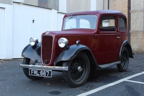 Austin Ruby 1937 - To be auctioned 25-01-19 For Sale by Auction