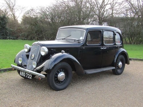 1938 Austin 12 Saloon at ACA 26th January 2019 For Sale