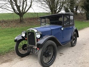 1930 Austin 7 Boat Tail Two Seater Tourer RESERVED VENDUTO