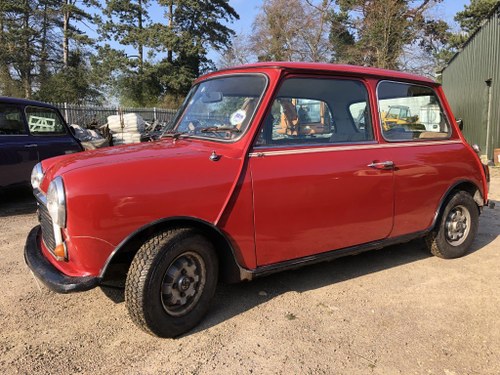 1981, Classic Mini HL, 998cc, low miles two owners For Sale