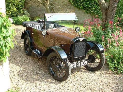 1928 Austin 7 Chummy only 2000 miles since 1969  For Sale