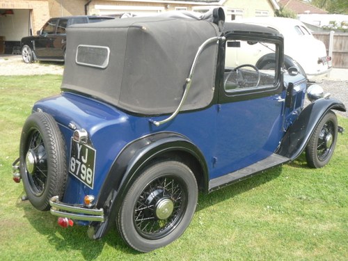 1934 Austin 10/4 Cabriolet In vendita