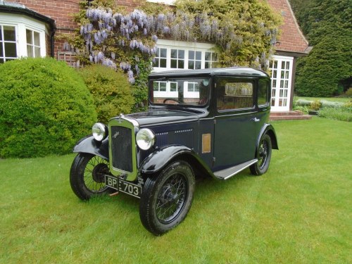 1932 Austin Seven RN Box Saloon VERKOCHT