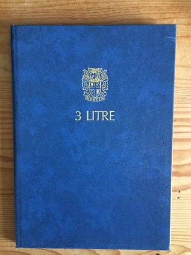 Austin 3 Litre owners handbook. In vendita