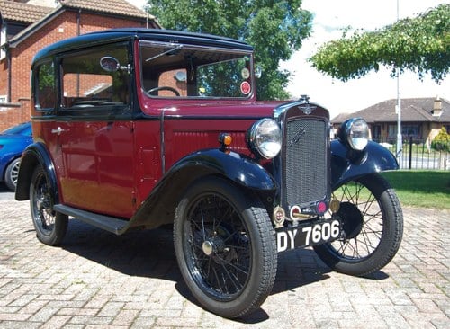 NOW SOLD - 1933 Austin 7 RP Saloon For Sale