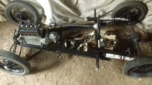 1936 1929 / 36 Austin 7 special project barn find SOLD