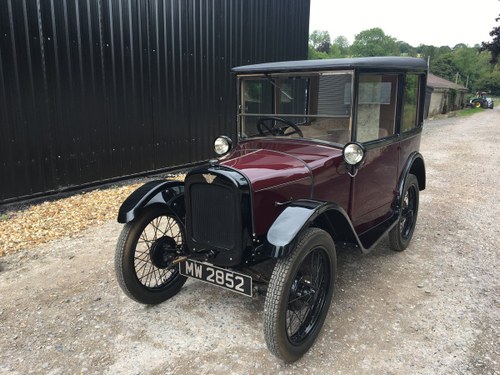 1928 Austin Seven 'R' Type 'Top Hat Saloon' - fully restored SOLD