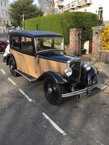 1934 Austin 10/4 Chrome Radiator Saloon  For Sale