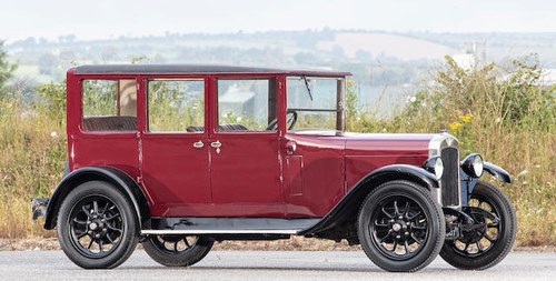 1928 AUSTIN 12/4 WINDSOR SALOON  For Sale by Auction
