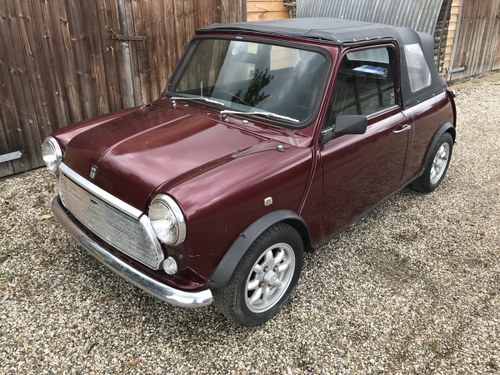 1990 rare mini mayfair convertible automatic project  needs work  For Sale